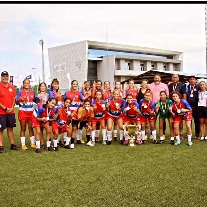 Selección Estudiantil de Ñeembucú Sub 14 es TETRACAMPEÓN Nacional.