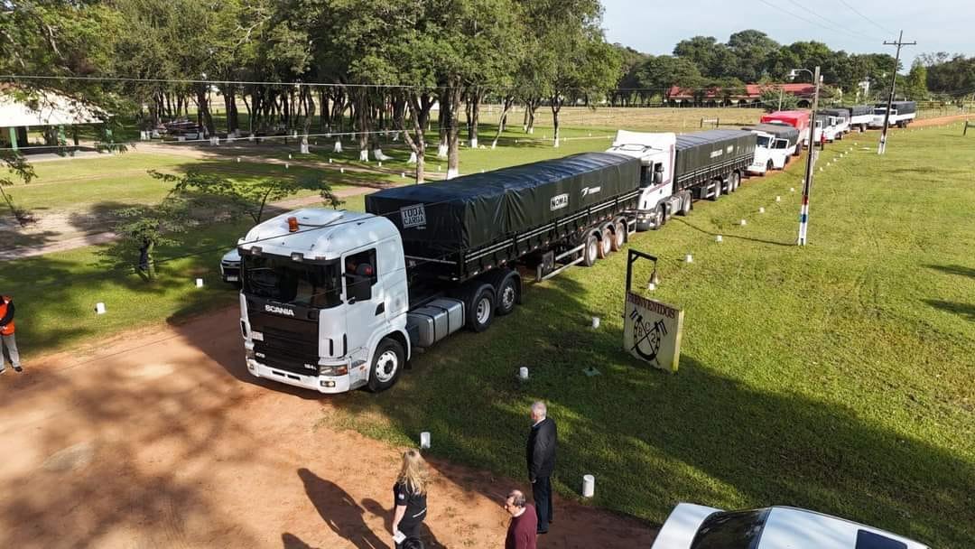 Llegaron a Ñeembucú 310.000 kilos de víveres para los damnificados por las inundaciones.